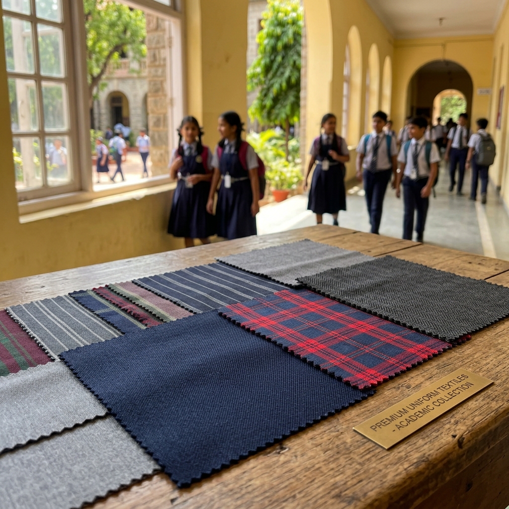 Choosing the Right School Uniform Fabric for the Indian Climate