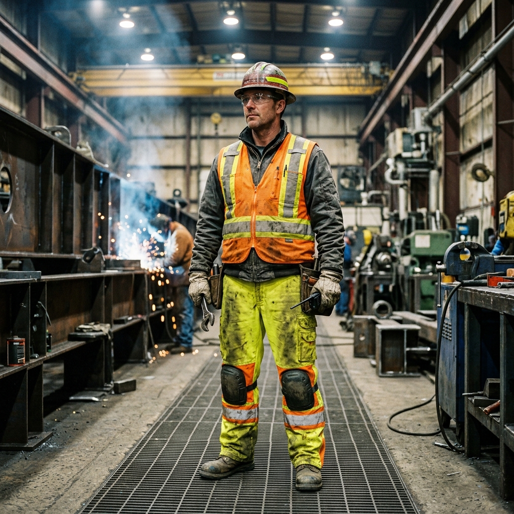 Industrial Safety Wear Detail
